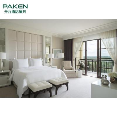 China Pearwood Veneer Marriott Hotel Room Furniture for sale