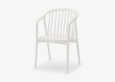 中国 椅子の肘掛け椅子の純木フレームの単一の椅子を食事するOEMのホテルのレストラン 販売のため