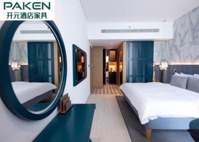 China Mediterranean Style Hotel Bedroom Furnitures Romantic Honeymoon Hotel Room for sale
