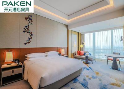中国 ヒルトンホテルのグループの設計単一色のテーマの寝室の家具の記入項目のルクスの傾向様式 販売のため