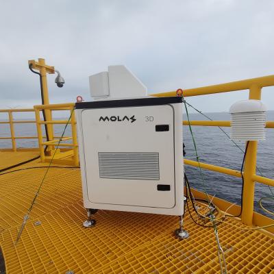 China Molas 3d Lidar Wind 4/8 Km Typical Detection Distance Onshore à venda