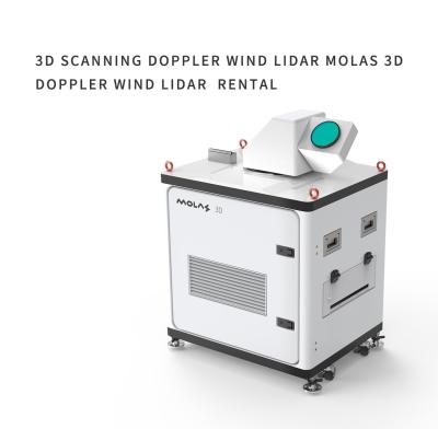 中国 30m 3d Scanning Doppler Wind Speed Lidar Molas 3d Rental 販売のため