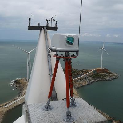 中国 IP54 風力リダーシステム 0.1m/s 風速精度 4ビーム水平角 30°垂直角 10° 販売のため