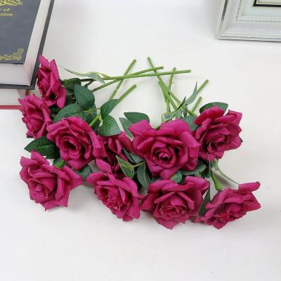 China ISO9001 Premium Artificial Plastic Flowers For Wedding Lifelike Look for sale