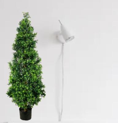 China Nordic Fake Plants And Trees Dennen Cypress PE Plastic Te koop