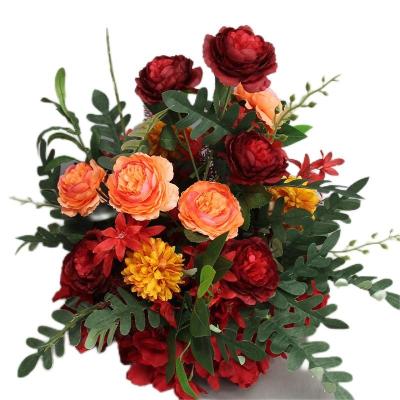 China Área de recepción Falsos artificiales bolas de flores Bouquet Centros personalizados en venta