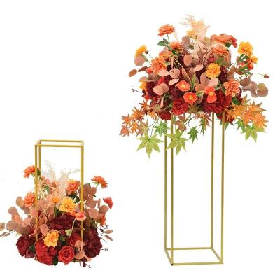 China Wedding Faux Hydrangea Centerpiece Silk Floral Arrangements for sale