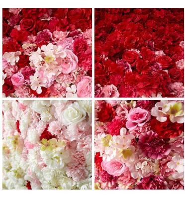 China Panel de pared de hortensias de flores simulado Decoración de paredes de paneles florales Ecológico en venta