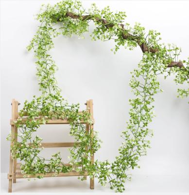 China Floresta verde Gypsophila Flores de plástico artificial personalizadas para o exterior à venda