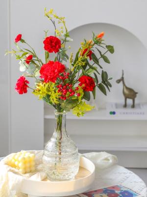 Chine ODM Faux Bouquet de fleurs Carottes artificielles en vrac Cadeau de Noël à vendre