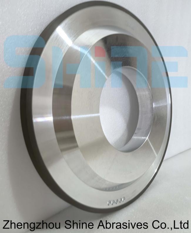 Close-up of 3A1 resin bond diamond wheel showing diamond abrasive surface