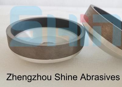 China 100mm Metal Ceramic Bonded CBN Grinding Wheel Bowl Shape for sale