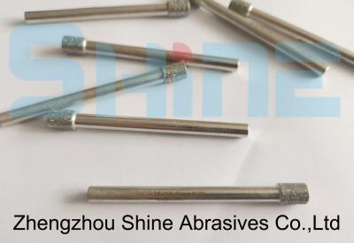 China Mandriles chapados en diamante con vástago de 6 mm para rectificado interno en venta
