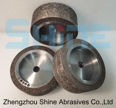 China Shine Abrasives Metal Bond Diamond Cup Wheel For Glass Grinding Polishing Double Edger à venda