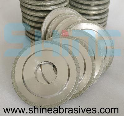 China Made in China electroplated diamond or CBN grinding cutting wheel for sale