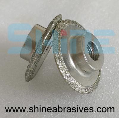 China Diamond Electroplated CBN Valve Seat Stones Shine Abrasives For Carbide Grinding à venda
