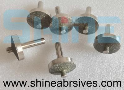 China Shine Abrasives Electroplated Diamond Burr/Diamond Polishing Mounted Point Tools for sale