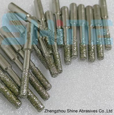 China Electroplated Diamond Grinding Tools Diamond Grinding Pin Heads For Stone for sale