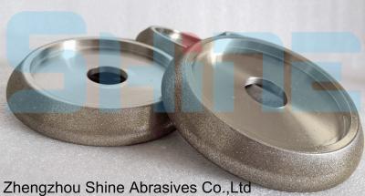 중국 125mm Electroplated CBN Diamond Grinding Wheel For Woodworking Chainsaw Blades 판매용