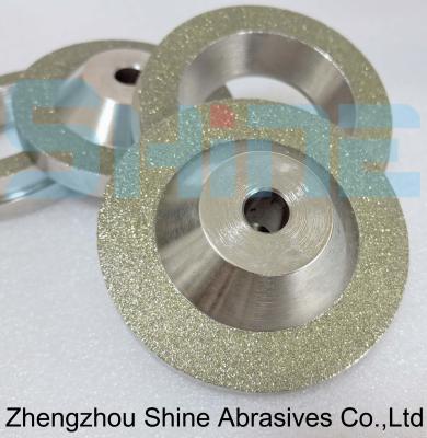 China ODM Diamante electroplacado y ruedas de molienda de perfiles de precisión CBN en venta