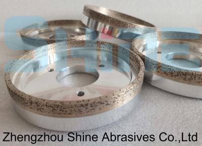 China Glass Polishing Metal Bond Round Edge Diamond Grinding Wheel Polishing Disc en venta