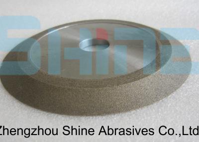China rodas de moedura do CNC do diamante da ligação do metal 1V1 para o corte Fluting à venda