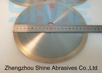 China 8 Inch Cbn Abrasive Wheels For Porcelain Cutting Off 2.0mm Thickness for sale
