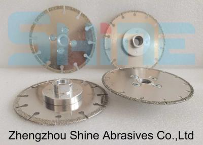 China 5/8-11 Flange Electroplated Diamond Tools Diamond Vanity Blade For Marble for sale