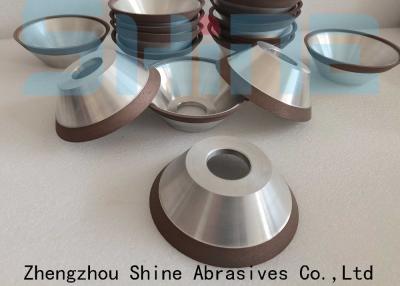China Glans Schuurmiddelen Diamond Abrasive Grinding Wheels 115mm 11V9 Flakkerend Kopvorm Te koop