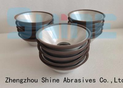 China 4.5“ Harsband Diamond Grinding Wheels die 11V9 Kopvorm flakkeren Te koop