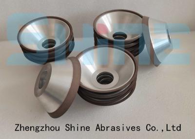 China 4'' Resin Bond Diamond Wheels 11V9 Cup Abrasive Diamond Wheels for sale