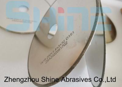 China Continuous Rim 1A1R Electroplated Diamond Cutting Wheels For Stone for sale