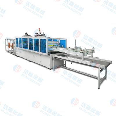 China 6KW 5-7M/Min Ultrasonic Flat Trapezoidal Bagging Machine With High Capacity To Produce Rectangular Or Trapezoidal Bags for sale