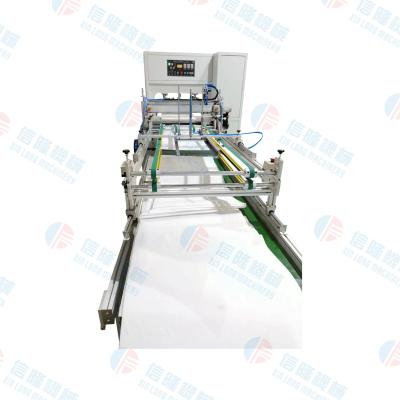China Máquina trapezoidal de alta frequência de ultra-som de 30 kW para produção automatizada de sacos trapezoidais primários de algodão XL-8006 à venda