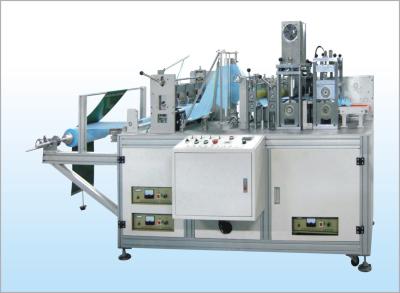 中国 一回使用可能な自動プラスチックシューズカバーの機械 織物のないシューズカバーの生産 完全に自動化された機械 販売のため