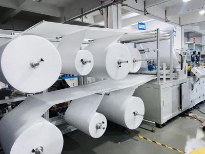 China 12KW Automatic Filter Bag Sewing Machines 220V Automatic Production Of Medium Efficiency Filter Bags for sale