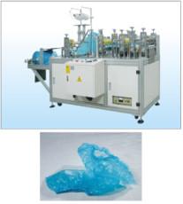 China 3.5KW non woven shoe cover making machine With Full Automatic Control From Feeding To Finished Product Counting for sale
