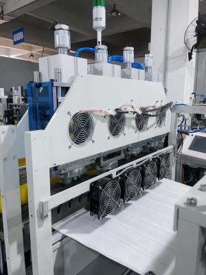 中国 12KW超音波ポケットフィルター製作機械 トラペゾイアルバッグの外観と整然と時間節約機械 販売のため
