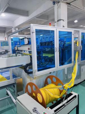 Chine 0.6Mpa machine de fabrication de filtres de poche utilisant une structure soudée carrée pour toute la machine à vendre