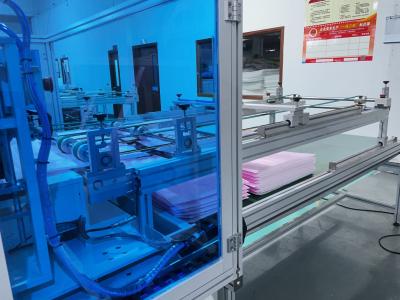 China Ultraschall-Flach Trapez-Beutelmaschine Partikelfilter-Herstellungsmaschine zu verkaufen