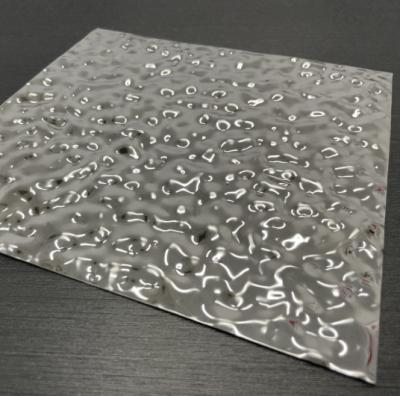 China 1000mm  Metal Decorative Panel  304 316 Super Mirror Embossed Sheet for sale