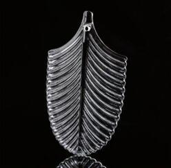 China 2 dik 7,5 DecoratSquare Crystal Glass Block For Sale Veerpatroon het Naar maat gemaakte Stevige Hangen Te koop