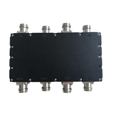 China Mini Outdoor 50 Ohm Combiner 4 In 4 Out 698MHz-3800MHz for sale