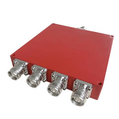 China 138-960MHz Din Female Low PIM 4 Way Power Divider for sale