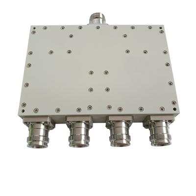 China 200W 4.3-10 Female 550 To 2700MHz Wilkinson 4 Way Divider for sale