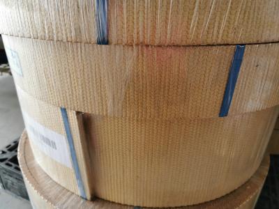 China Resin Non Asbestos 20 Meters/Roll Woven Brake Lining for sale