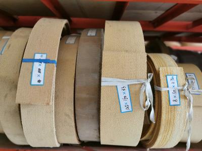 China Asbtestos Free Brass Wire Inserted Ship Anchor Brake Lining Roll for sale