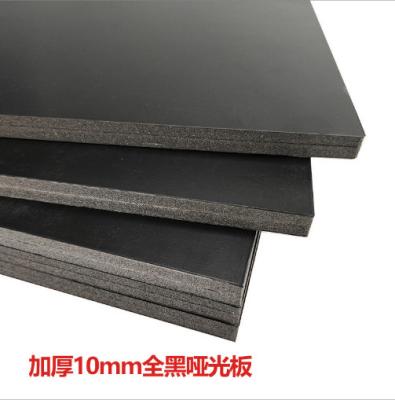 China Negro rígido de alta densidad del tablero de la espuma del KT para el modelo Craft del aeroplano en venta