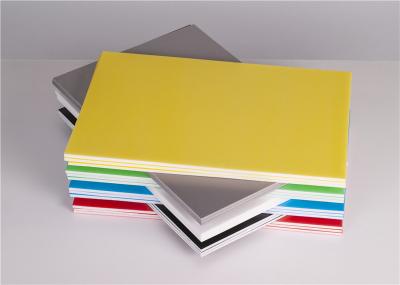 China Various Thickness Rectangular Colored Foam Board Easy To Cut UV Resistant for sale