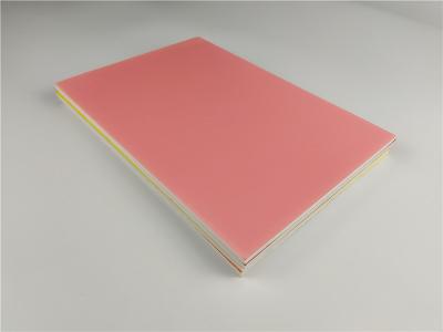 China El rosa del tamaño A4 hace espuma tablero 10.0m m Eco amistoso para hacer exhibiciones en venta